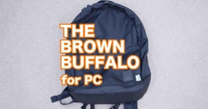 THE BROWN BUFFALOのおすすめリュックCONCEAL PACKはMacBook 16インチも収納！