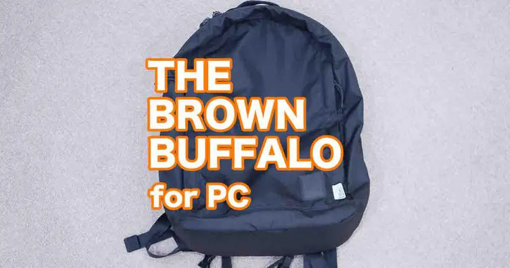 THE BROWN BUFFALOのおすすめリュックCONCEAL PACKはMacBook 16インチ