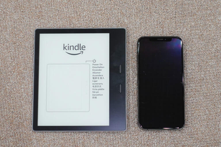 【レビュー】新型Kindle Oasis第10世代の使い方をiPadと比較解説！ | でじまろブログ