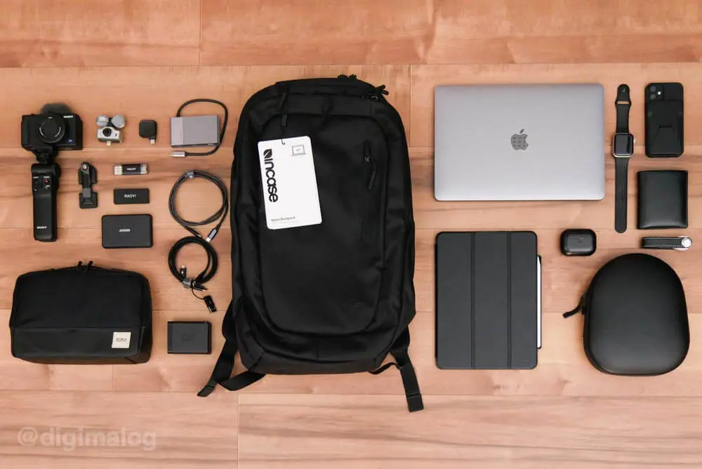 レビュー】インケースのNylon BackPackは軽量でMacBook Pro 16もOK