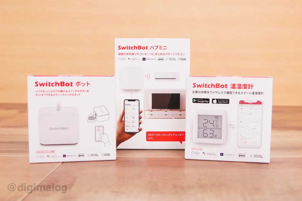 SwitchBot スイッチボット　5点セット　ボット　ハブミニ　温湿度計 レビュー】SwitchBot ハブミニとアレクサを連携！温湿度計の使い方も解説