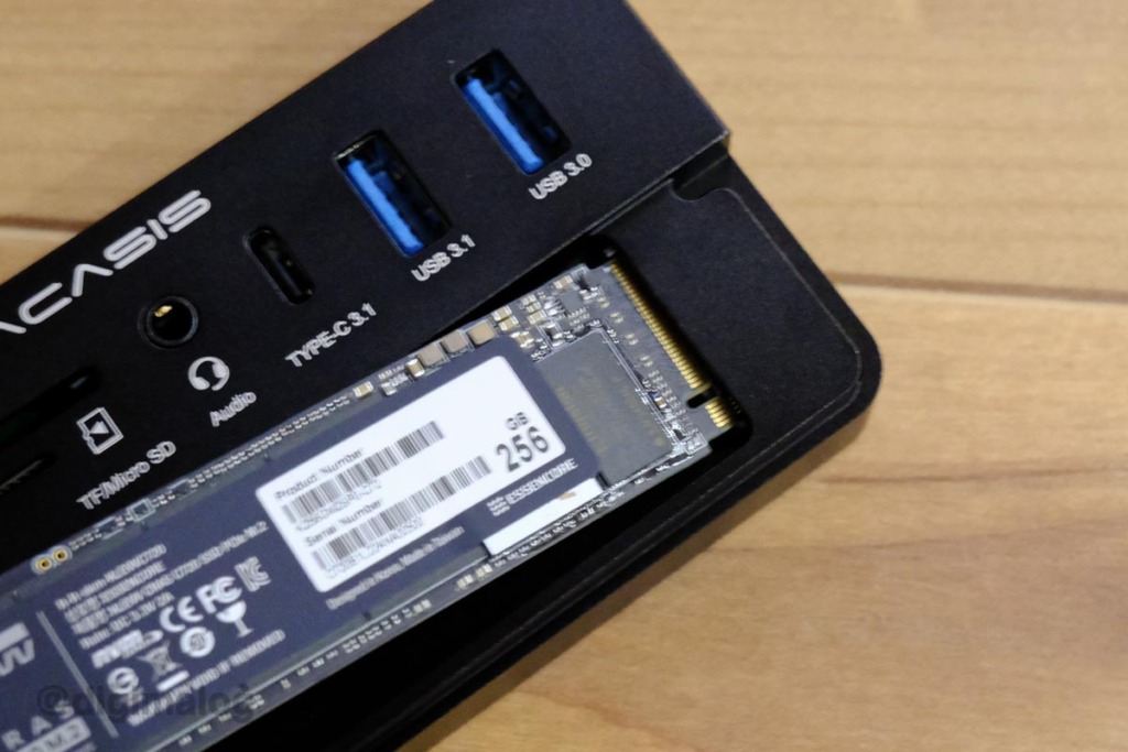 10 in 1の多機能USBハブに高速SSDが合体！『ACASIS』がおすすめ でじまろブログ