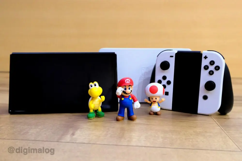 ニンテンドースイッチ 有機ELモデルを実機レビュー｜旧モデルとの違い
