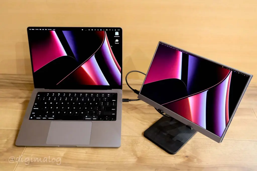 kksmartの2KモバイルモニターがSwitch，MacBook，iPhoneにおすすめ