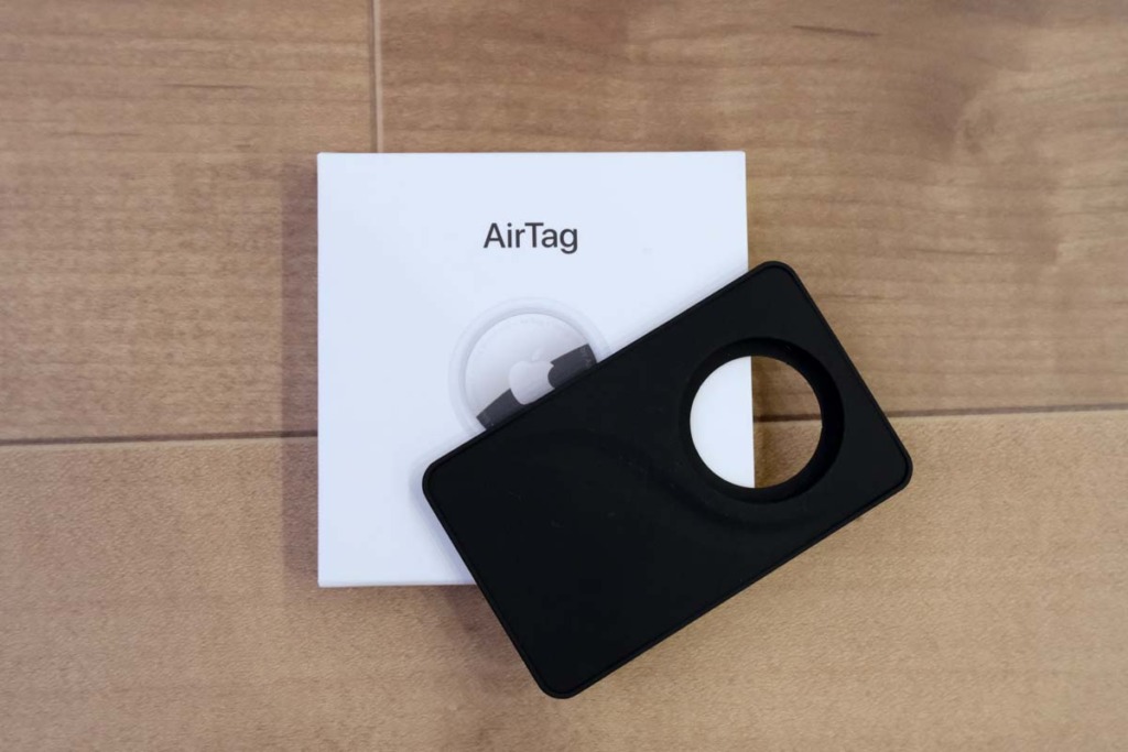 エレコム カード型 ハードバンパー AirTag用 財布などのカードポケット