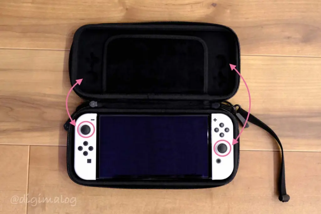 Switch有機ELモデル用ポーチはtomtocのセミハードケースが高品質でおすすめ