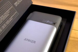 【レビュー】Anker 733 PowerBankはモバイルバッテリー搭載の65W USB充電器