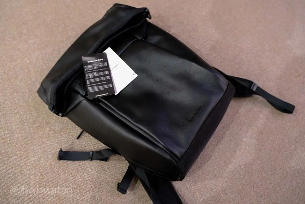 全身レザー BROSKI AND SUPPLYのリュックFROK IIがMacBook Airにおすすめ