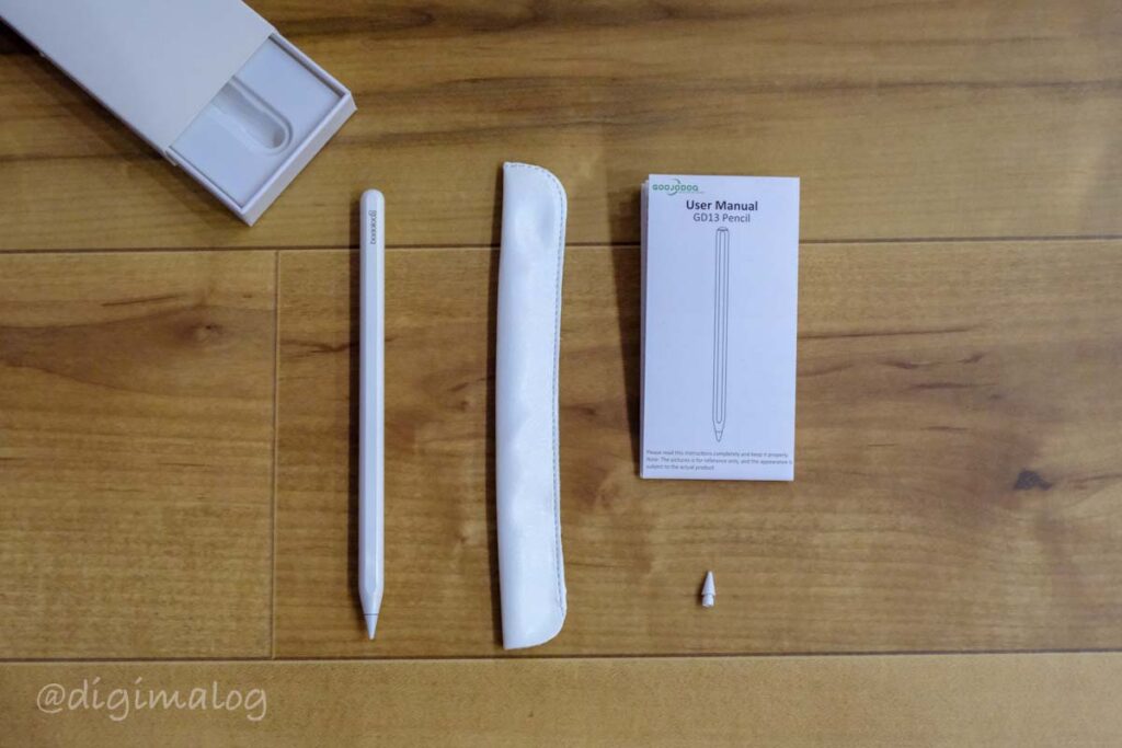 iPad用タッチペンならほぼアップルペンシルのGOOJODOQ GD13で代用可 