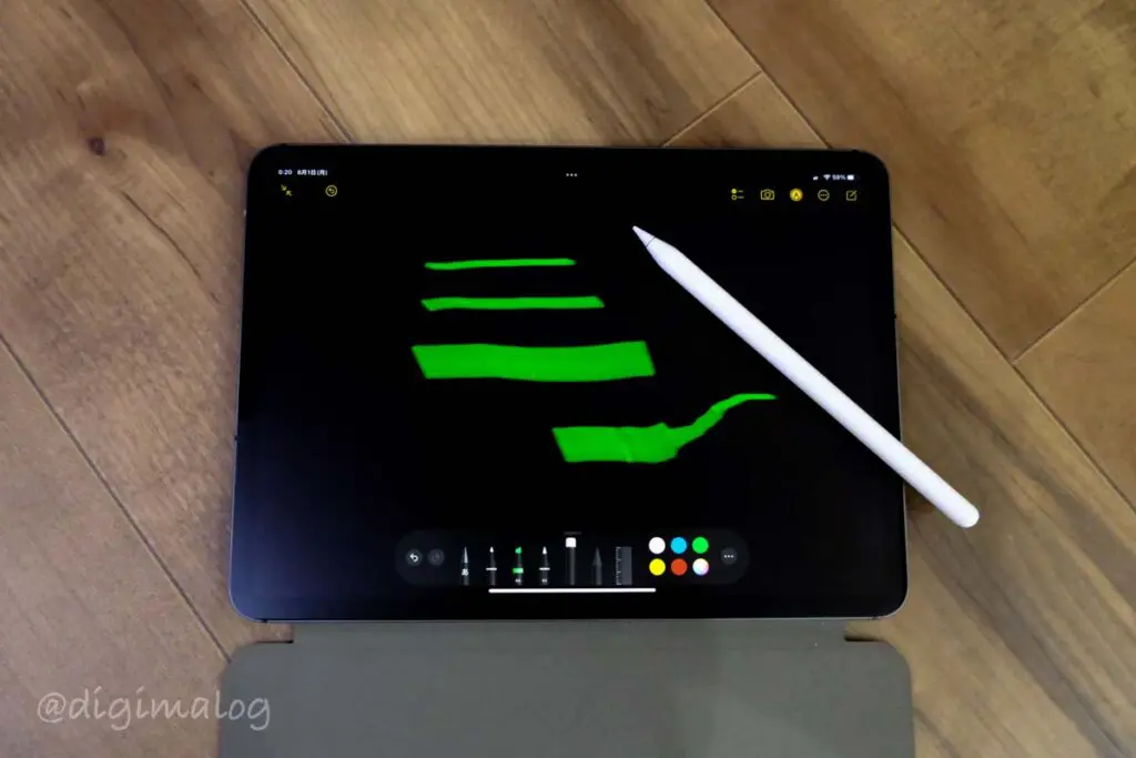 iPad用タッチペンならほぼアップルペンシルのGOOJODOQ GD13で代用可