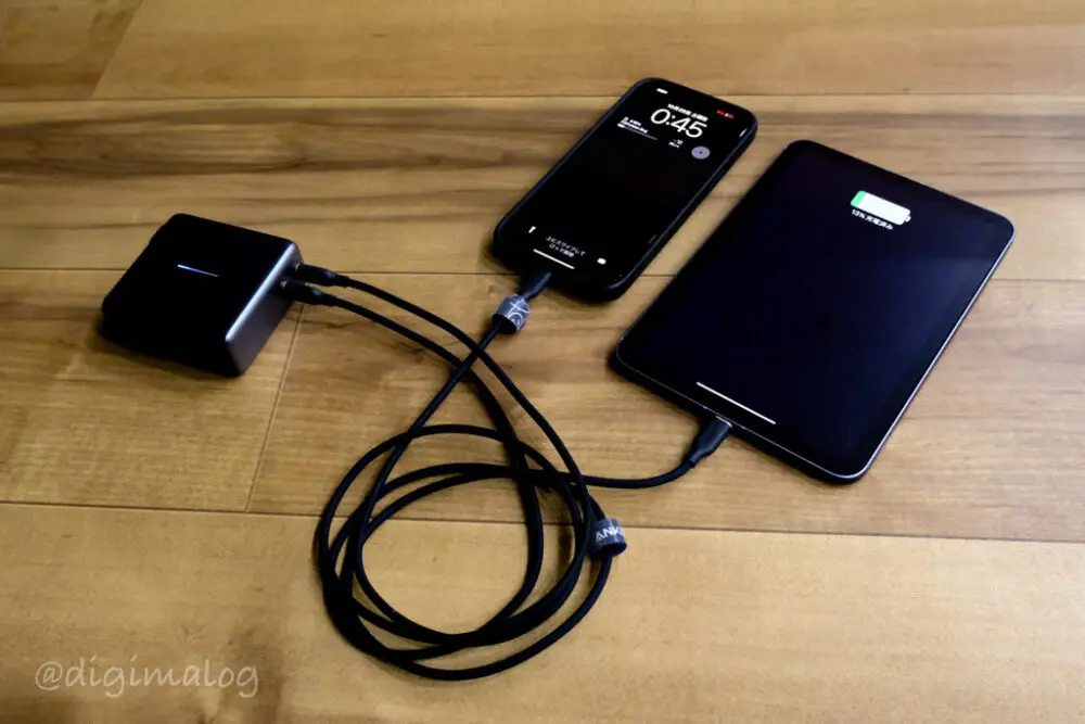 MATECH GanCell 10000 60Wは優秀モバイルバッテリー搭載USB充電器
