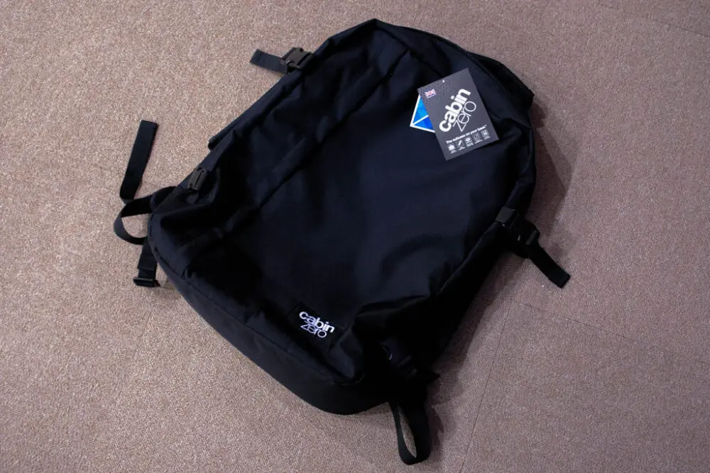 バックパックレビュー】CABIN ZERO CLASSIC 44L｜大容量で機内持ち込みOK！