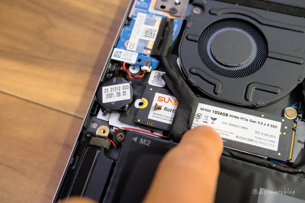 格安ノートPC DELL Inspiron 14のメモリ増設とSSD換装で高スペック