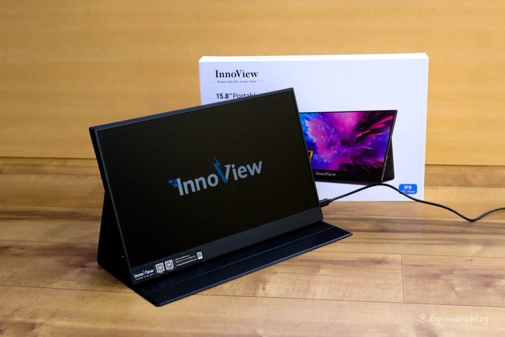 【レビュー】InnoView 15.8モバイルモニターがSwitch、Macbook、iPad、iPhoneで大活躍！