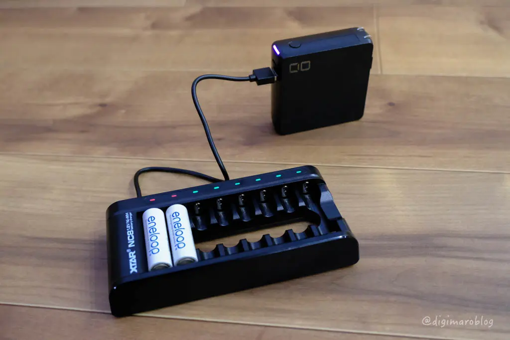 レビュー】ニッケル水素電池の充電ならXTAR NC8充電器がコスパ最高！