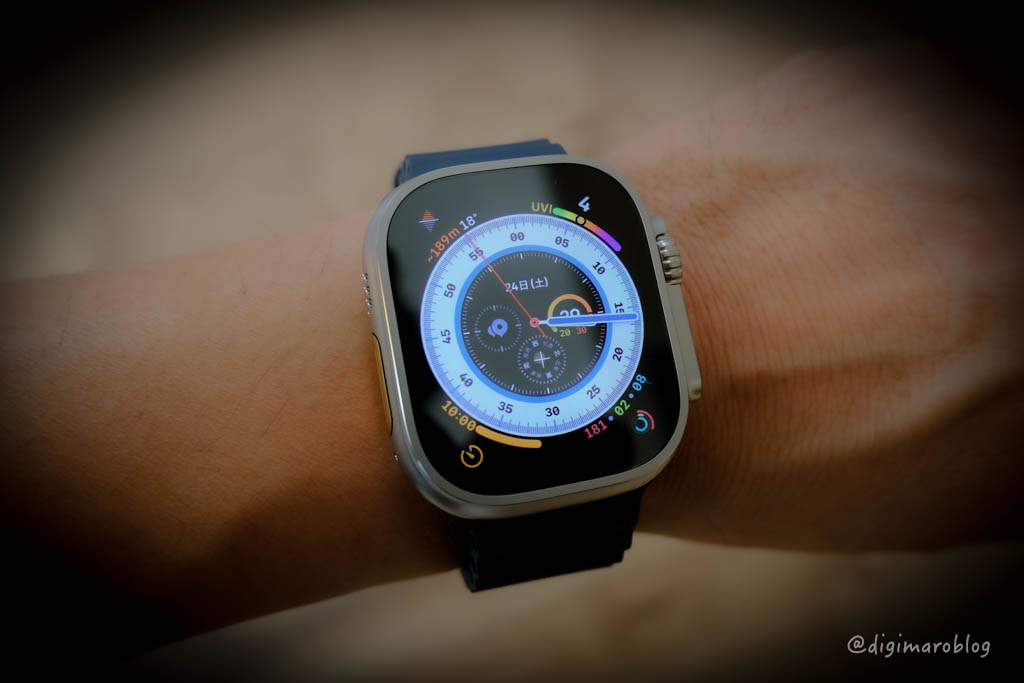 【レビュー】Apple Watch Ultraのサイズは大きいけど普段使いもOK 