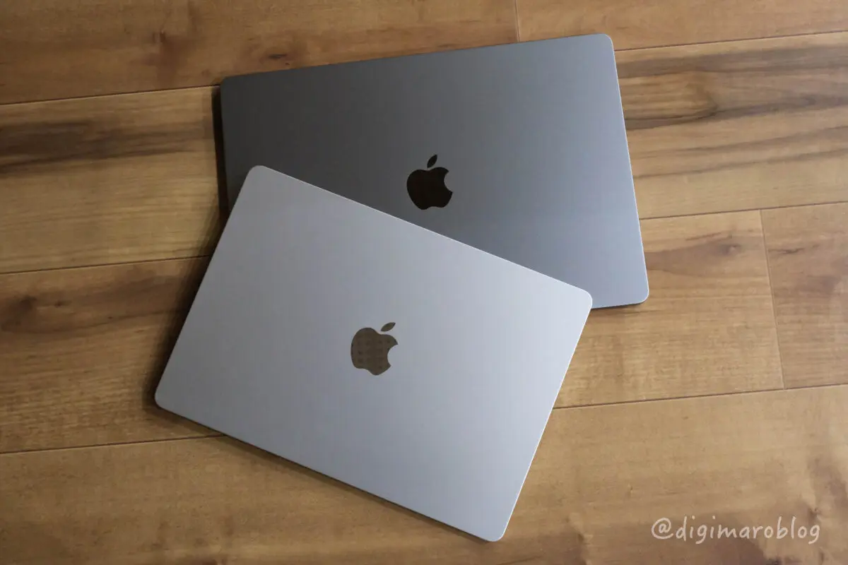 レビュー】M2搭載MacBook Air 15インチに乗り換え！13インチとどっちが