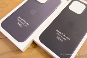 Apple純正iPhoneケース「ファインウーブン」はどんな素材？「シリコーン」と比較レビュー