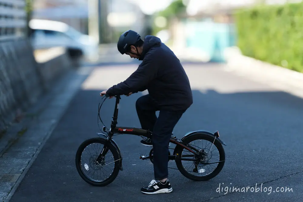 レビュー：Ripwheat 折りたたみ自転車 20インチ 7段変速 前後Vブレーキ
