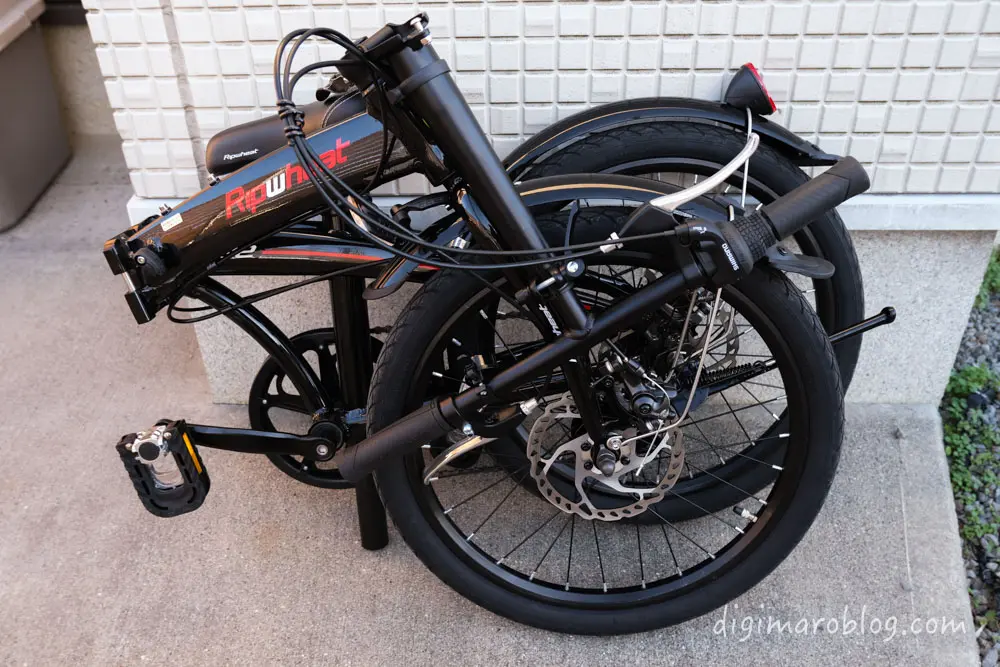 レビュー：Ripwheat 折りたたみ自転車 20インチ 7段変速 前後Vブレーキ