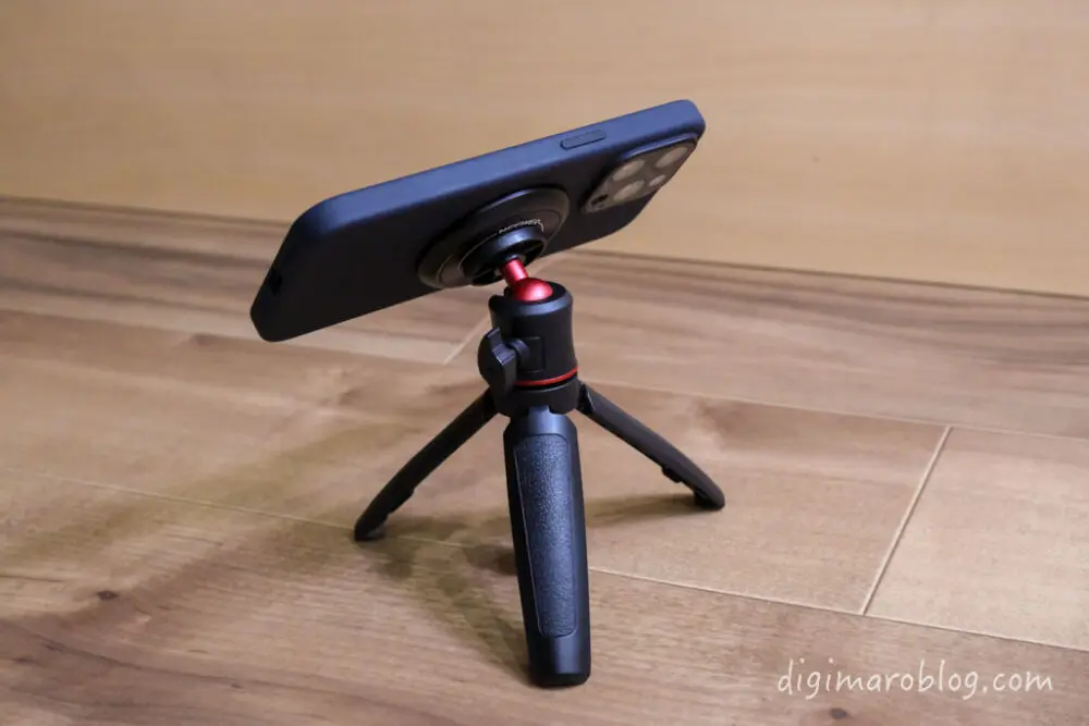 iPhone15で自撮りするならUlanzi MT-08とMagSafeマウント