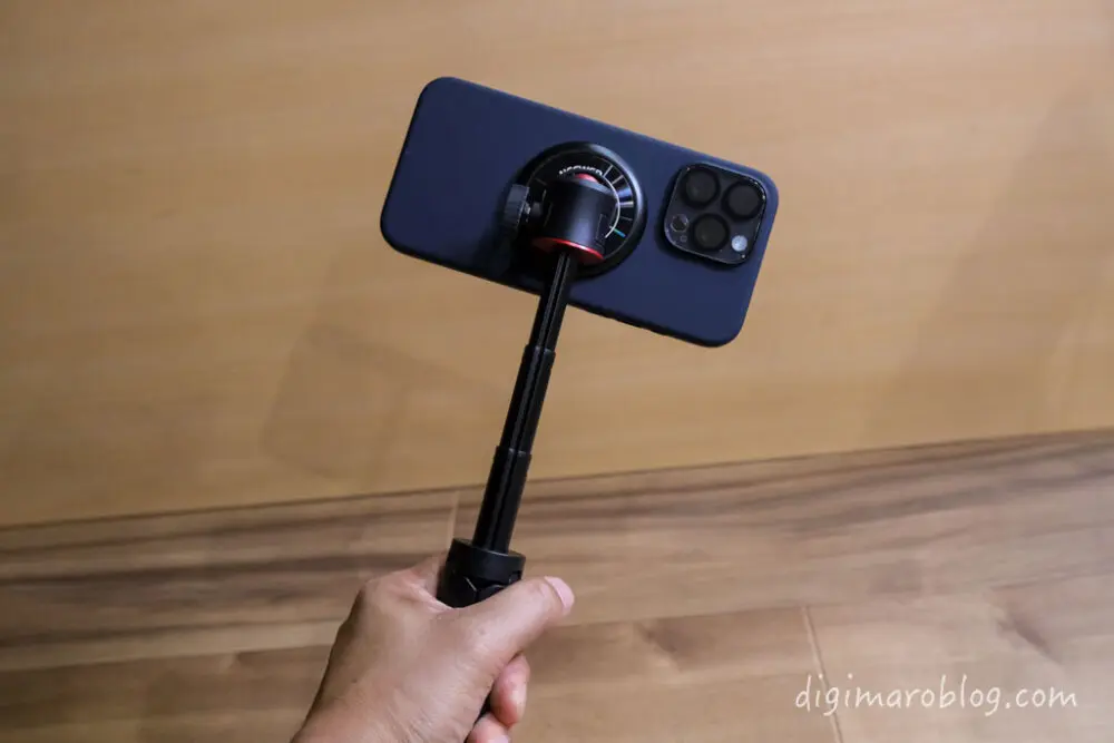 iPhone15で自撮りするならUlanzi MT-08とMagSafeマウント