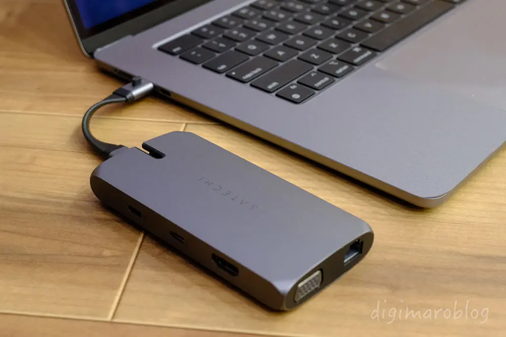 レビュー】Satechi On-The-Go USB-Cハブ 9-in-1は全部入りで低発熱