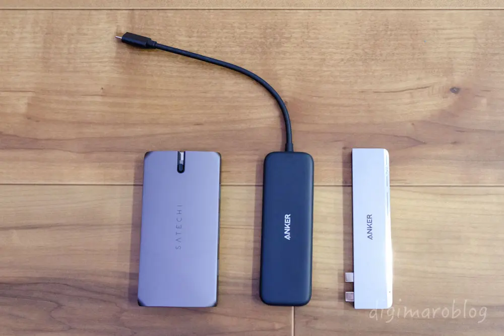 Satechi On-The-Go 9-in-1 USB-Cハブ レビュー】Satechi On-The-Go USB-Cハブ 9-in-1は全部入りで低