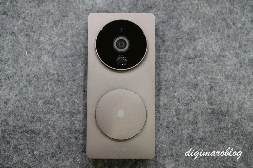 Aqaraスマートビデオ ドアベルG4は強力無線の工事不要のインターホン