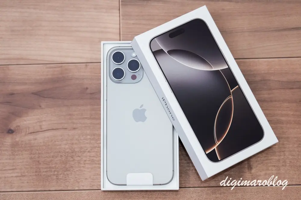 購入レビュー】iPhone16 ProではなくiPhone16 Pro Maxを選んだ理由