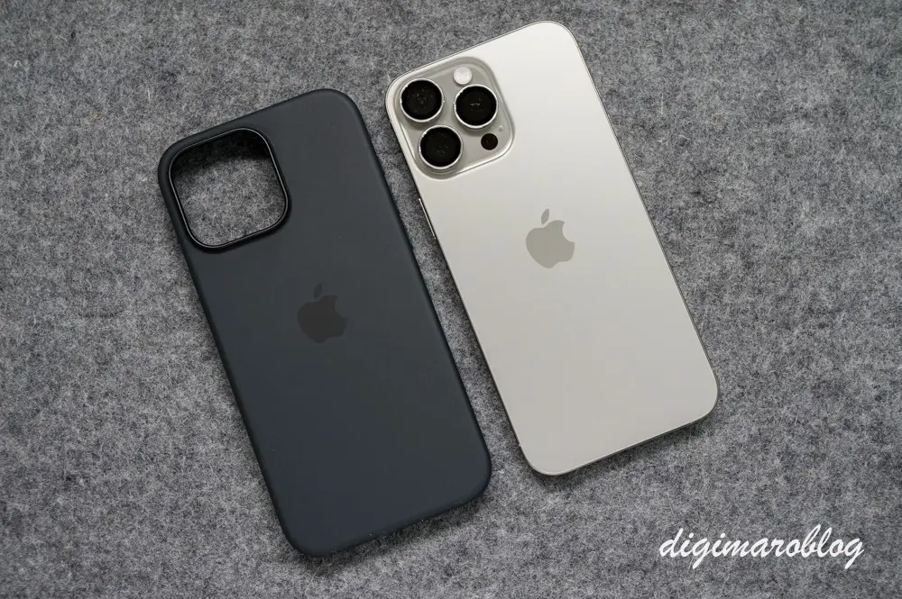 値下げ交渉不可 iPhone16 純正シリコーンケース　ブラック 純正】MagSafe対応 iPhone 16 Pro シリコーンケース ストーングレイ