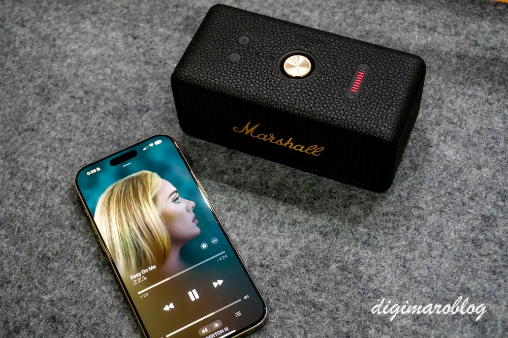 マーシャル のBluetoothスピーカー EMBERTON IIIにハートをつかまれた件
