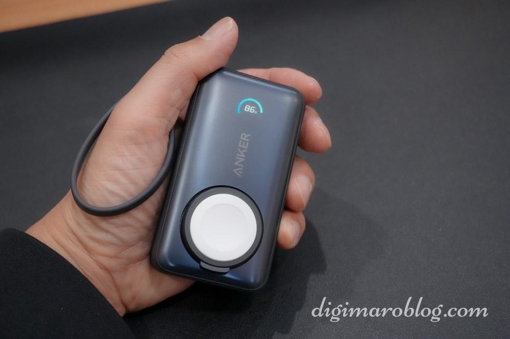 Anker MagGo Power Bank (10000mAh, 35W, For Apple Watch) が最高！