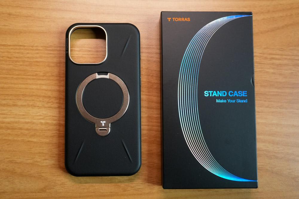 TORRAS iPhone16用ケースOstand Q3 レザートーン