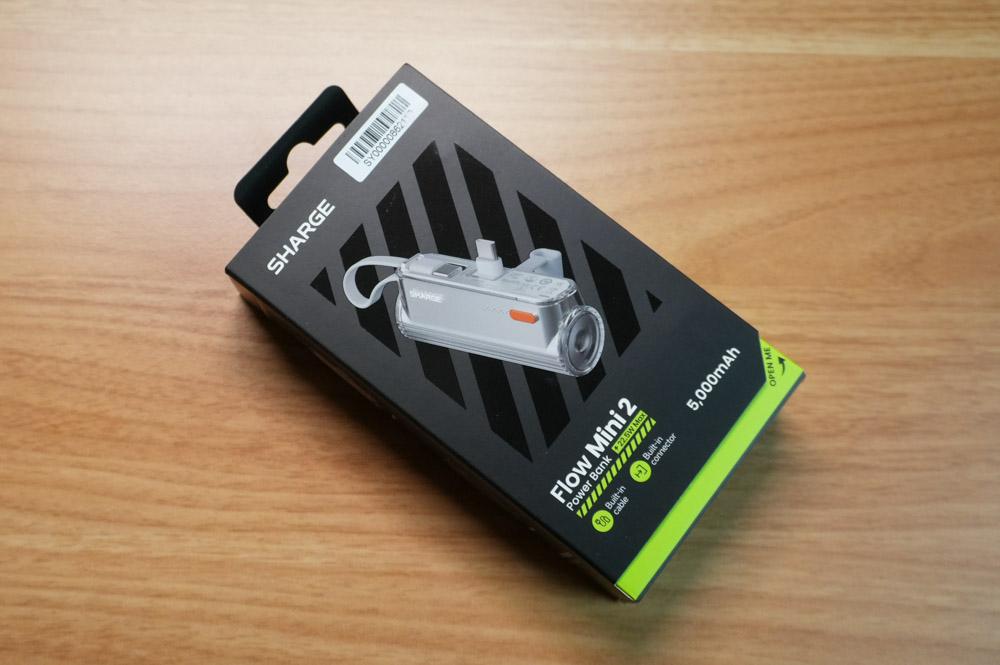 HARGE Flow mini 2のパッケージ