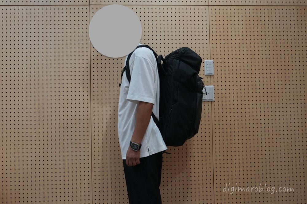 Cotopaxi Allpa 50L Adventure Travel Packの背負い心地