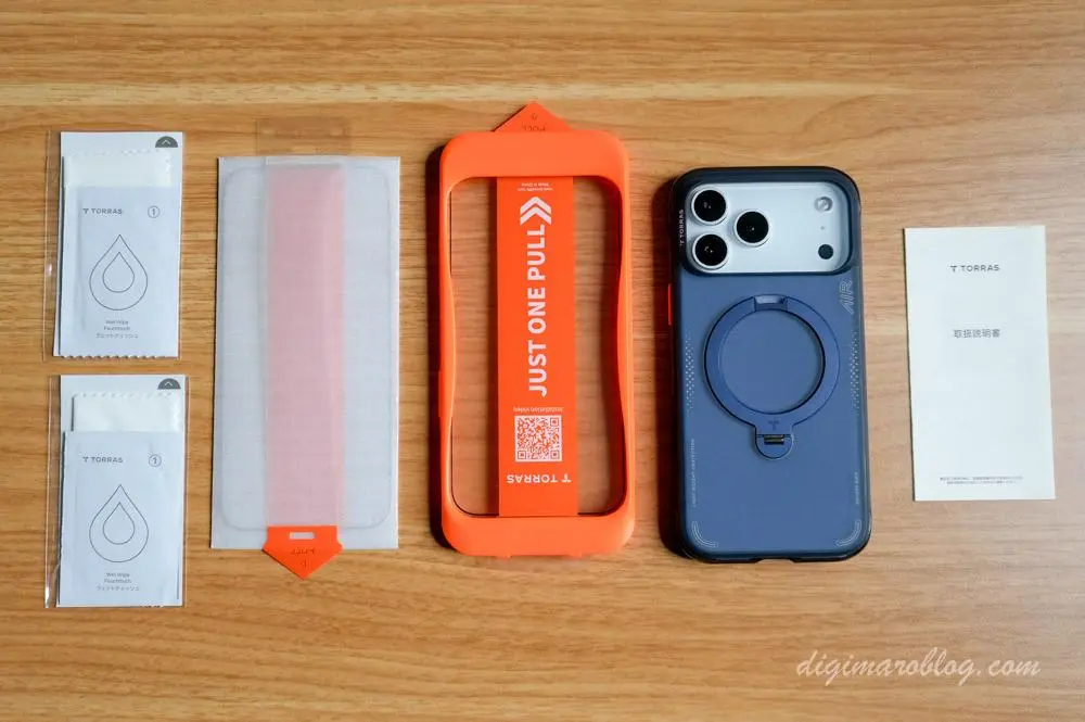レビュー：TORRAS iPhone 17 Pro&ProMax用 Ostand Q3 Air ゼンマイ式