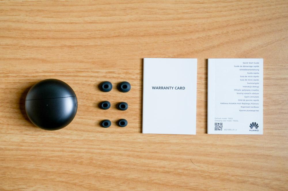 HUAWEI FreeBuds 7iの付属品