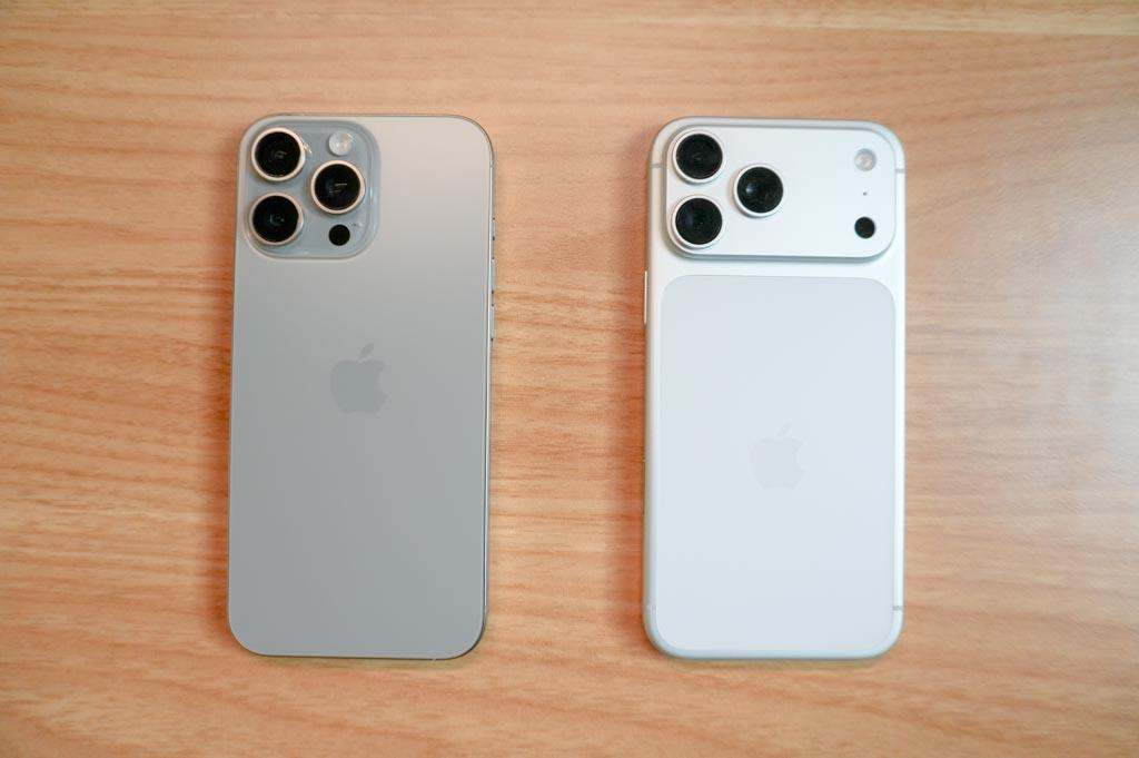 iPhone17 Pro MaxとiPhone16 Pro Max