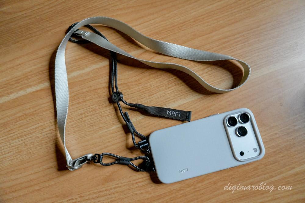 MOFT iPhone 17シリーズ対応 MOVAS™ レザーケースとストラップの組み合わせ
