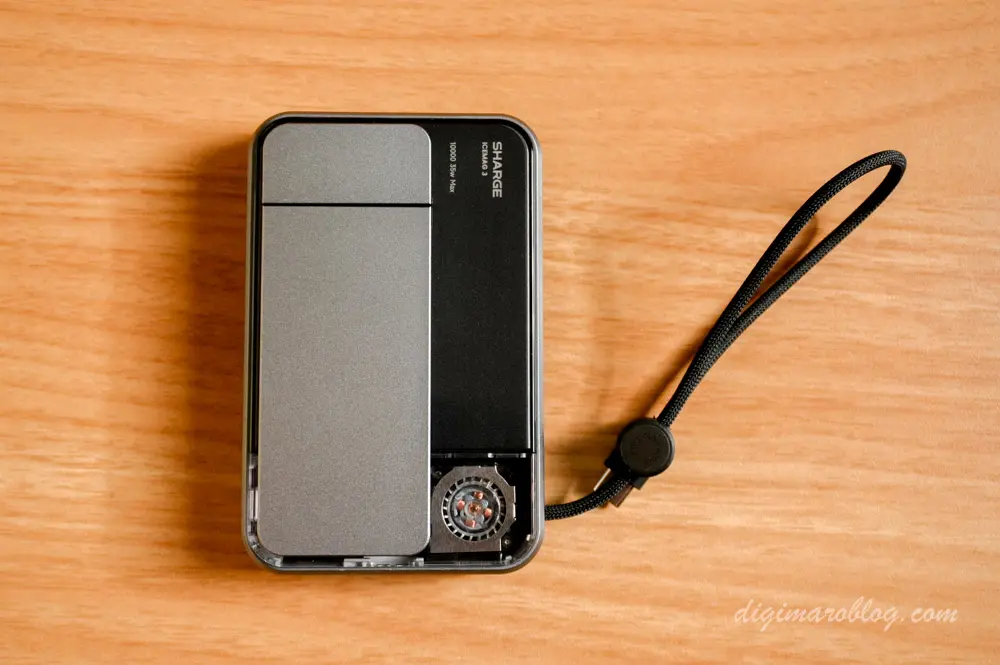 レビュー】SHARGE ICEMAG 3 PowerBankは冷却ファン搭載でQi2最大25W