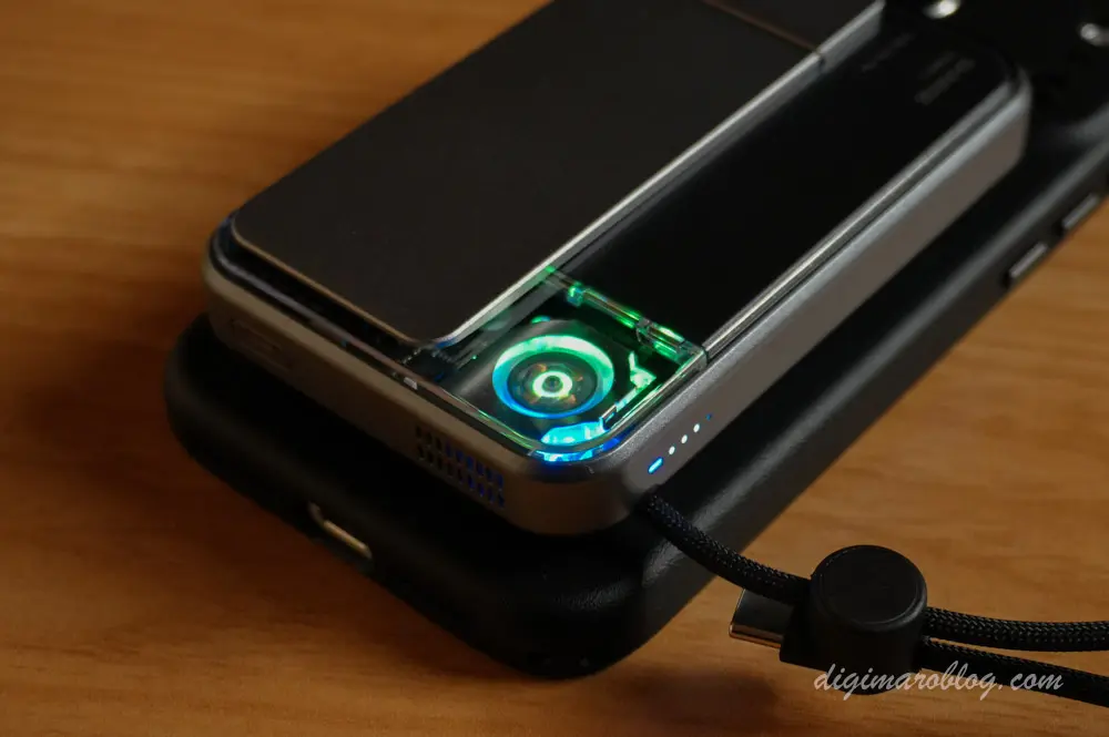 レビュー】SHARGE ICEMAG 3 PowerBankは冷却ファン搭載でQi2最大25W