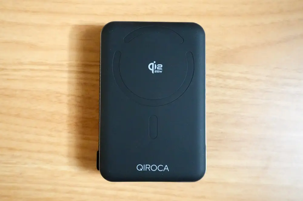 【新品】QIROCA MagSafe対応 固体電池 Qi2 25W 5000m Amazon | QIROCA Qi2 25W モバイルバッテリー 固体電池 10000mAh
