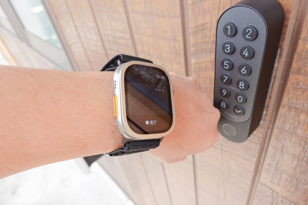 AqaraスマートロックJ200のキーパッド