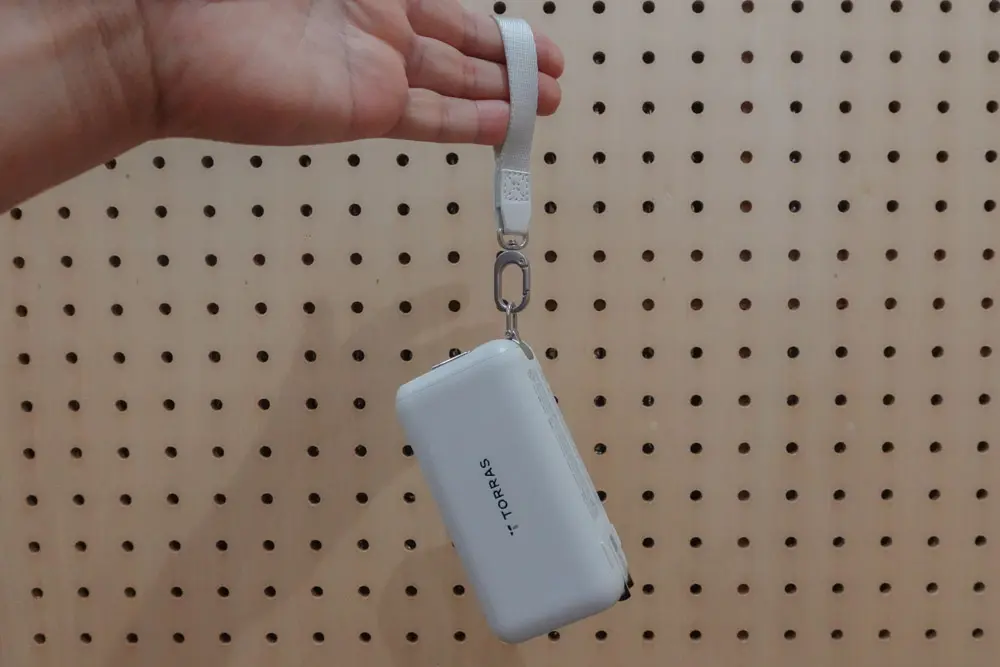 TORRAS FlexLine 3-in-1 Cubeレビュー｜45W×10000mAh×1m巻取りケーブル