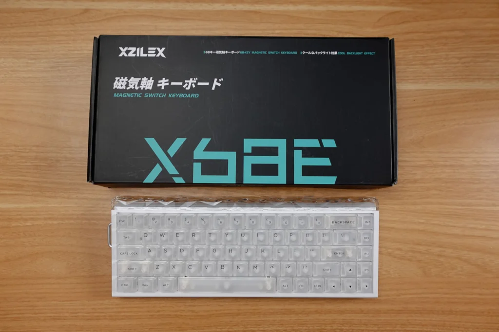 【最終】XZILEX X68E 磁気軸キーボード 0.005mmラピッドトリガー XZILEX ゲーミングキーボード「X68E」レビュー｜Mac環境でも使いやすい